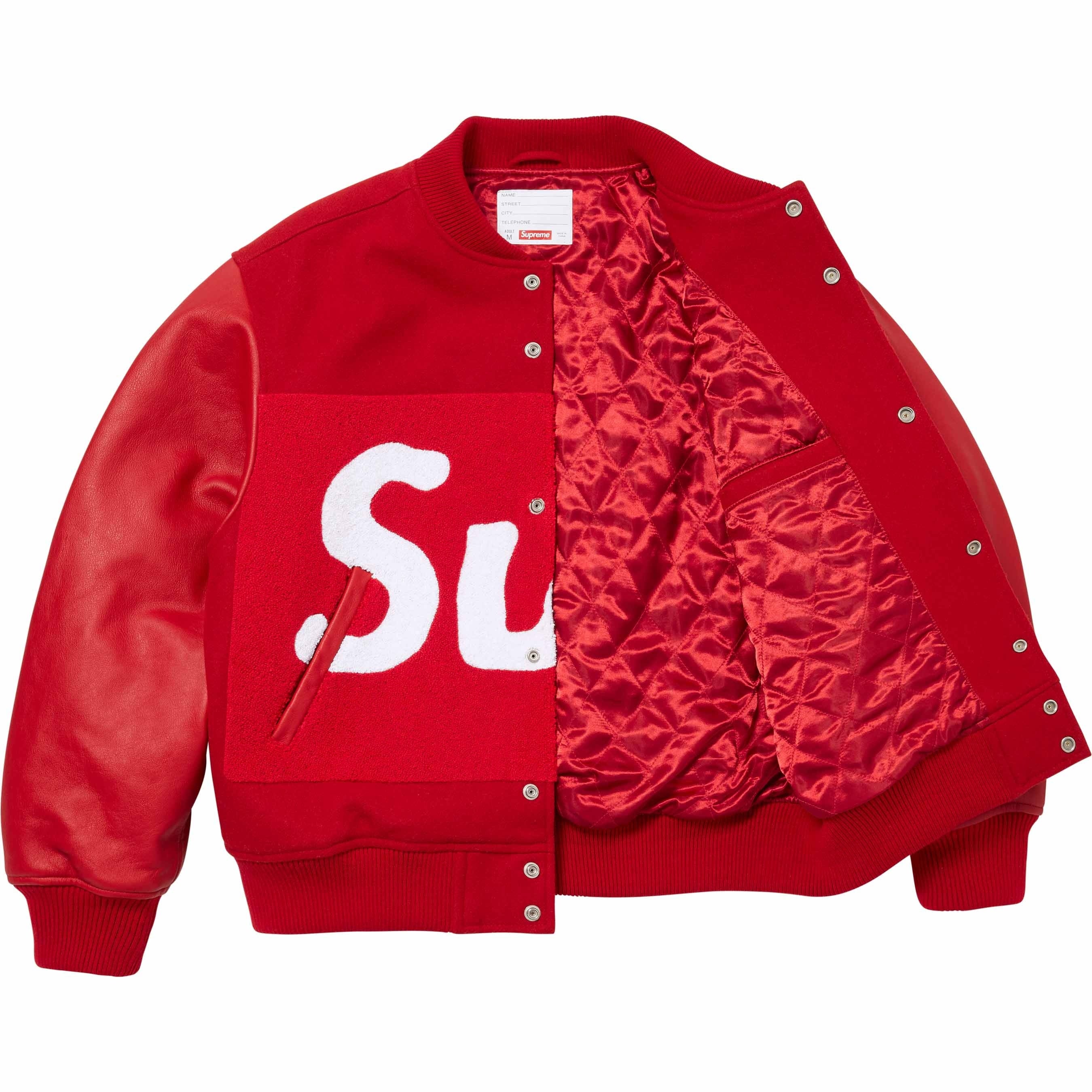 Big Logo Chenille Varsity Jacket view 2
